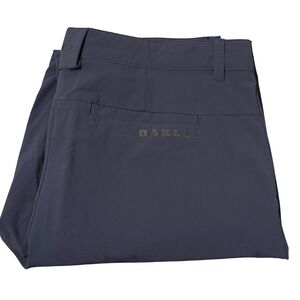 Oakley Mens Regular Fit Take Pro 3.0 Golf Performance Pants Navy Blue Size 34x32